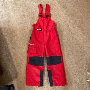 Columbia snow pants / bib size 4/5